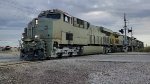 BNSF 3283 Leads A Consist of Newely Built/Remodeled Locomotives As She Rolls Southbound towards the Wabtec Locomotive Plant.  